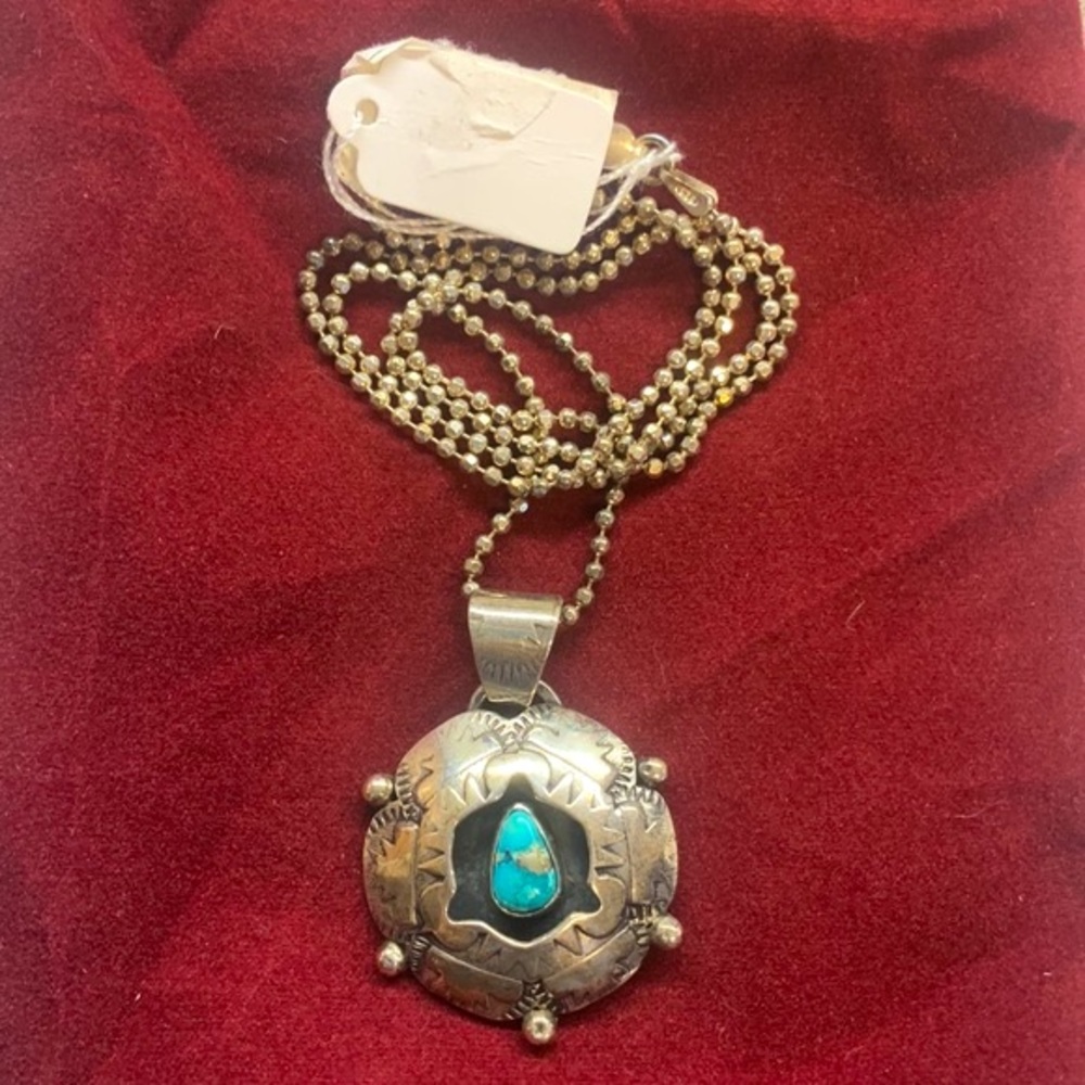 Native American Shadow Box Necklace